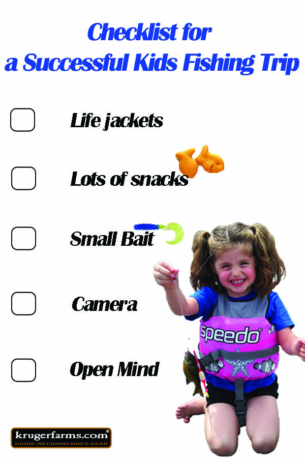 Checklist for a Successful Kids Fishing Trip